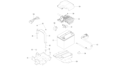 12v battery and fittings nikolacars