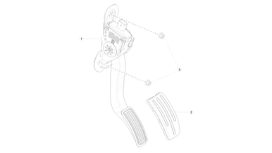 Accelerator pedal nikolacars