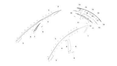 Exterior trim fittings nikolacars