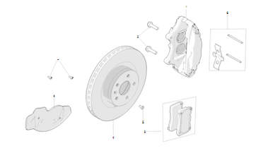 Front brake rotors - calipers and pads nikolacars