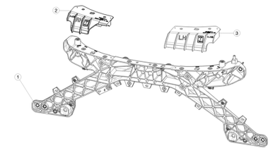 Front bumper carrier nikolacars