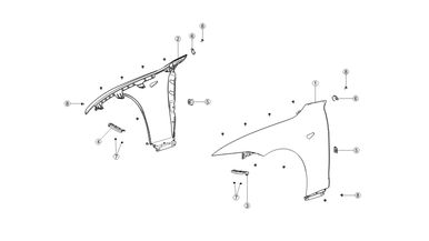 Front fenders nikolacars