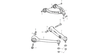 Front suspension arms nikolacars