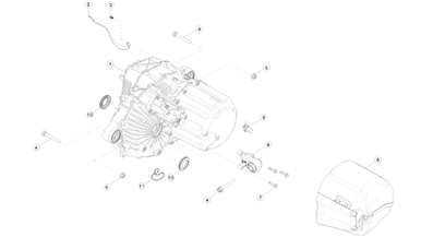 Motor - small rear drive unit nikolacars