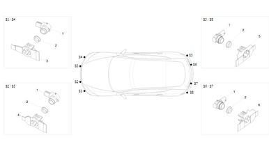 Parking sensors - park assist nikolacars