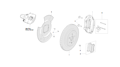 Rear brake rotors - calipers and pads nikolacars