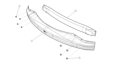 Rear energy absorber nikolacars