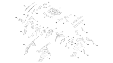 Rear quarter inner panels nikolacars