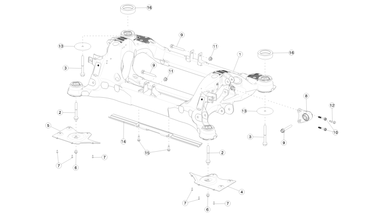 Rear subframe nikolacars