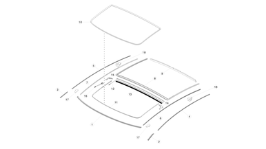 Roof seals and anti-pinch sensors nikolacars