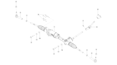 Steering gear and lower column nikolacars