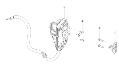 Front door latch and striker nikolacars