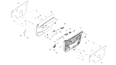 Front door trim pad nikolacars