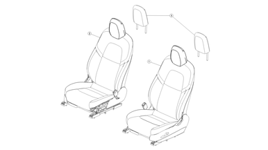 Front seat assemblies nikolacars