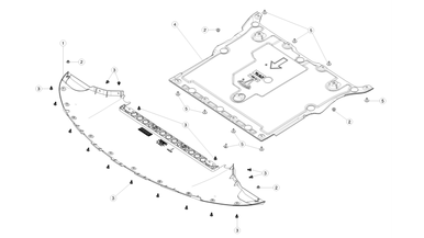 Front undertray nikolacars