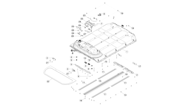 High voltage battery assembly nikolacars
