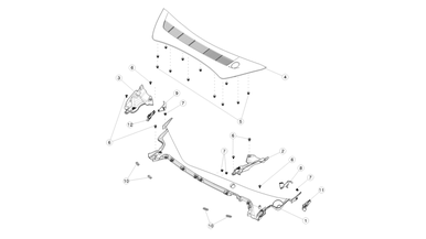 Underhood trim nikolacars