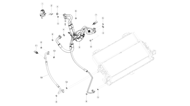 Air conditioning pipes and hoses nikolacars