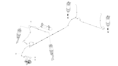 Air suspension pressure lines nikolacars