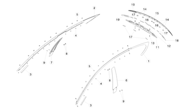 Exterior trim fittings nikolacars