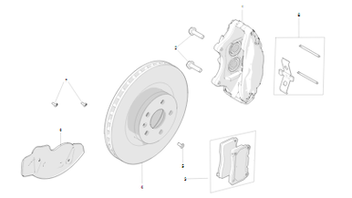 Front brake rotors - calipers and pads nikolacars