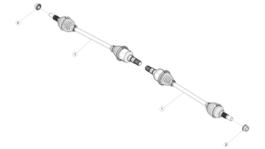 Front halfshafts nikolacars