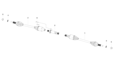 Front halfshafts nikolacars