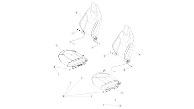 Front seat assemblies - next generation trim nikolacars