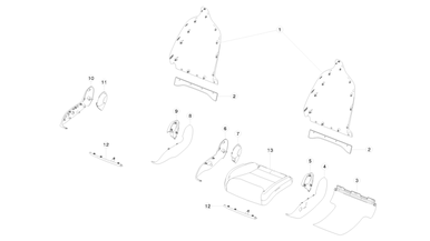 Front seat covers and pads - x into seats nikolacars