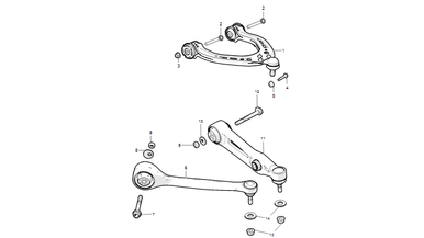 Front suspension arms nikolacars