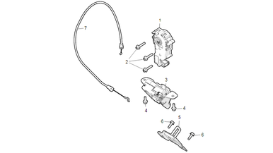 Liftgate latch nikolacars