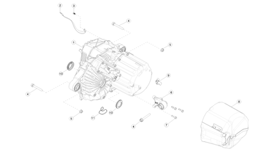 Motor - small rear drive unit nikolacars