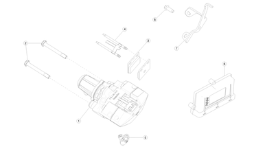 Park brake calipers and pads nikolacars