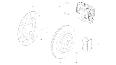 Rear brake rotors - calipers and pads- mando nikolacars