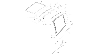 Rear door seals nikolacars