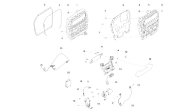 Rear exterior door handles nikolacars