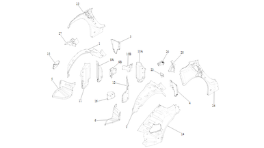 Rear quarter inner panels nikolacars