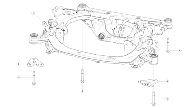 Rear subframe nikolacars