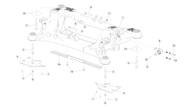 Rear subframe nikolacars