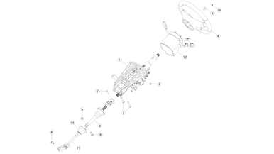 Steering column and wheel nikolacars