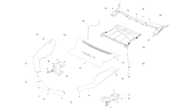 Underhood trim nikolacars