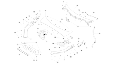 Underhood trim nikolacars