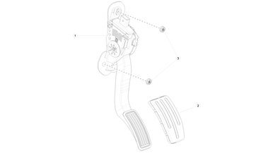 Accelerator pedal nikolacars