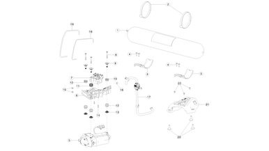 Air suspension compressor and reservoir nikolacars