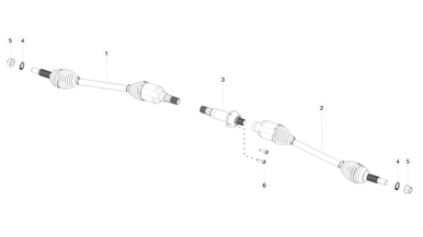 Front halfshafts nikolacars