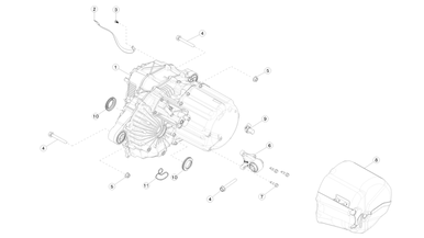 Motor - small rear drive unit nikolacars