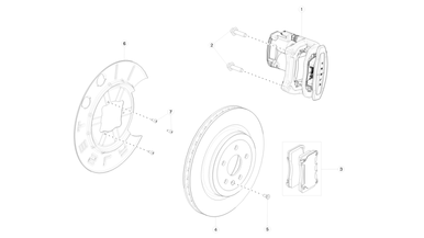 Rear brake rotors - calipers and pads- mando nikolacars