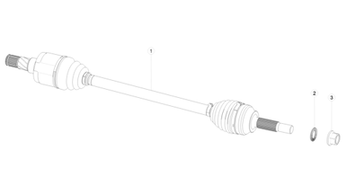 Rear halfshafts nikolacars