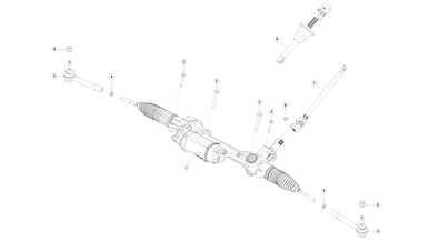 Steering gear and lower column nikolacars