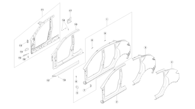 Body side panels nikolacars